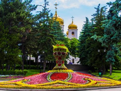 Парк Цветник в городе Пятигорске