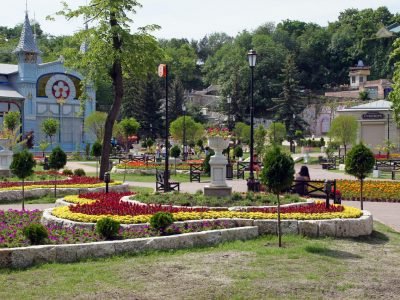 Парк Цветник в городе Пятигорске