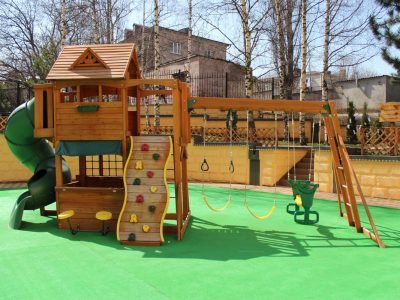 Санаторий "Солнечный", Кисловодск- детская игровая площадка