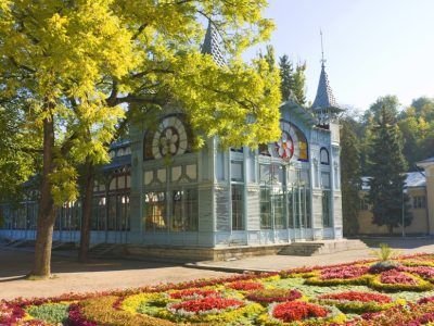 Галерея в парке Цветник в Пятигорске